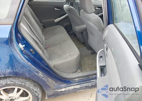 2011 Toyota Prius Three из США, поврежденный, VIN JTDKN3DUXB1423478